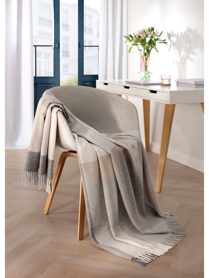 

Одеяло biederlack Wohn Kaschmirplaid, цвет pleasant stone