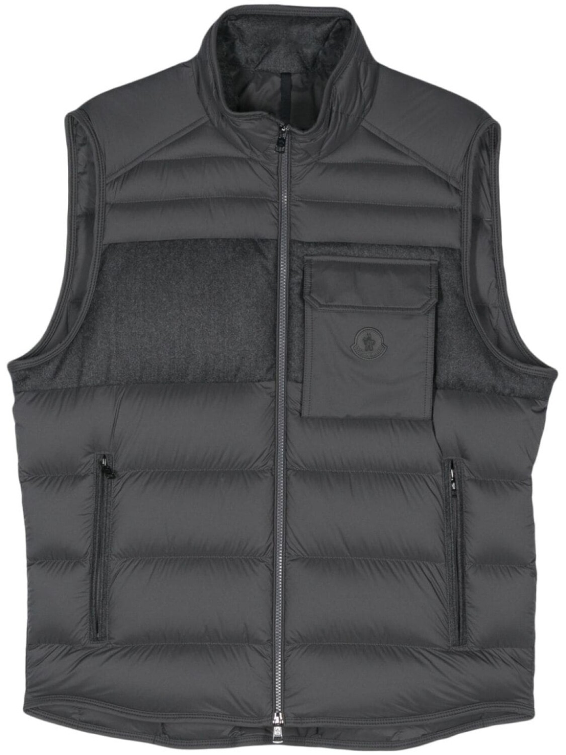 

Moncler жилет Estagnour, серый