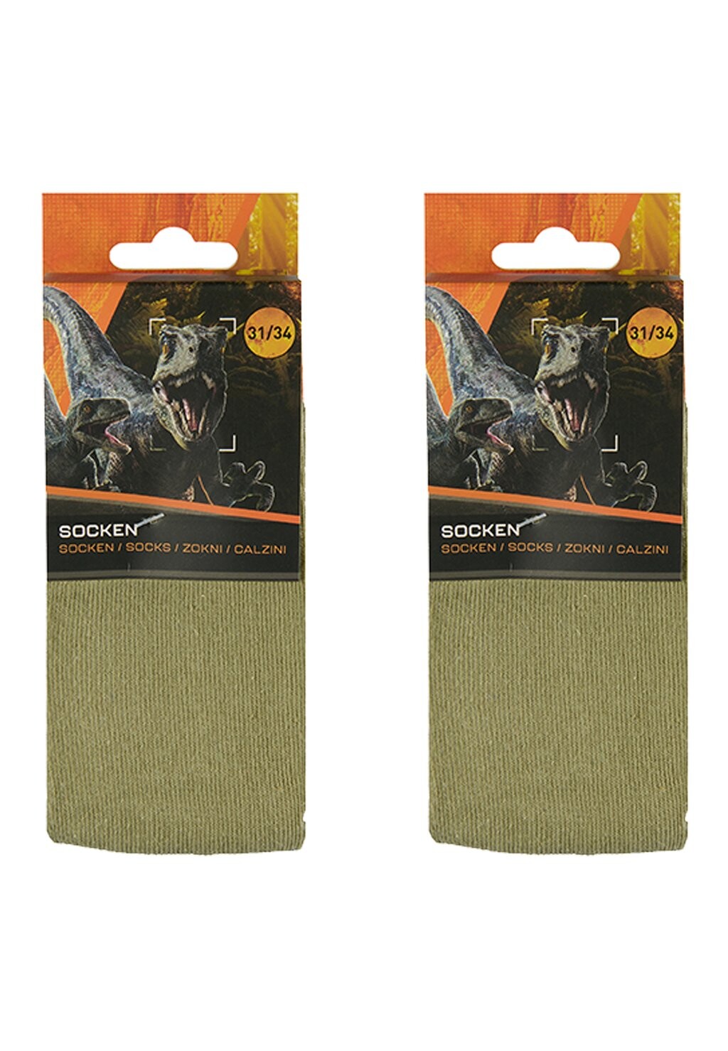 Носки PACK OF 6 Jurassic World, разноцветный — фото 3