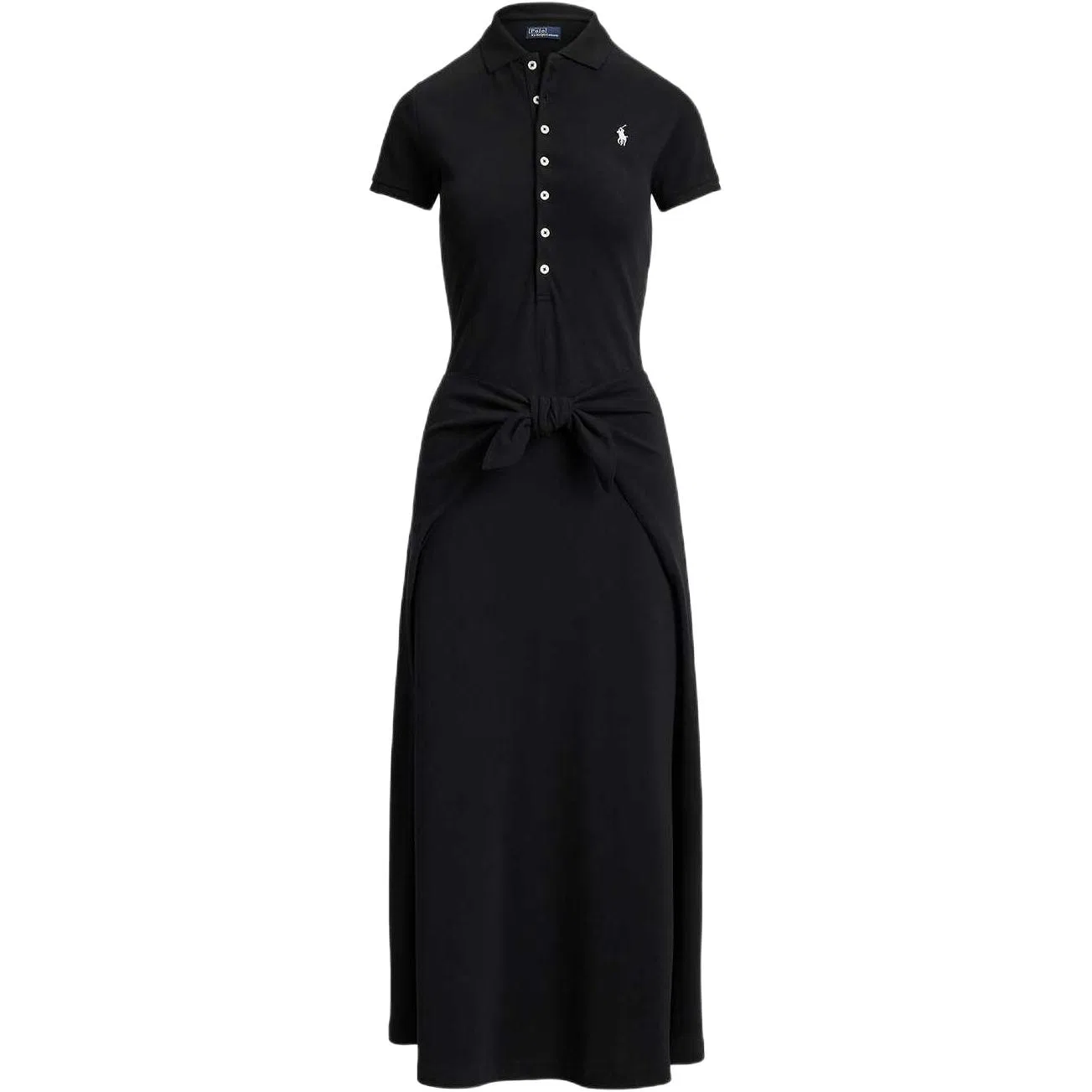 Платье с коротким рукавом Polo Ralph Lauren Women's Black