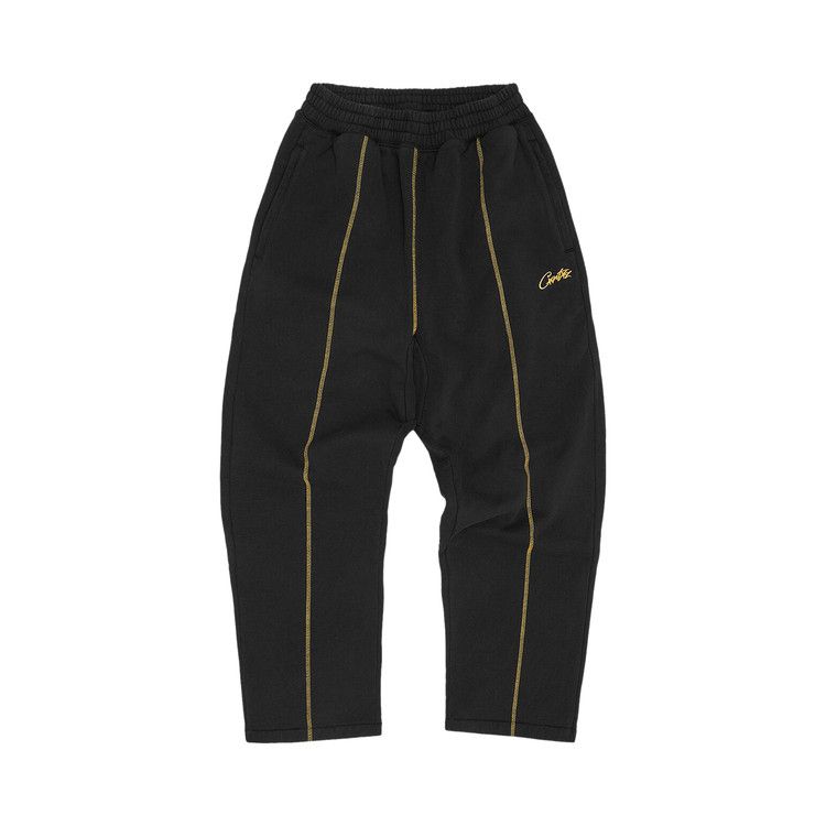 

Спортивные брюки Corteiz Hmp Open Hem Sweatpant, Black/Yellow