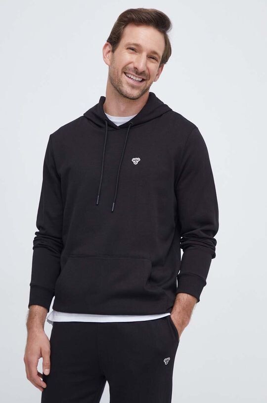 

Толстовка из хлопка Hummel, черный