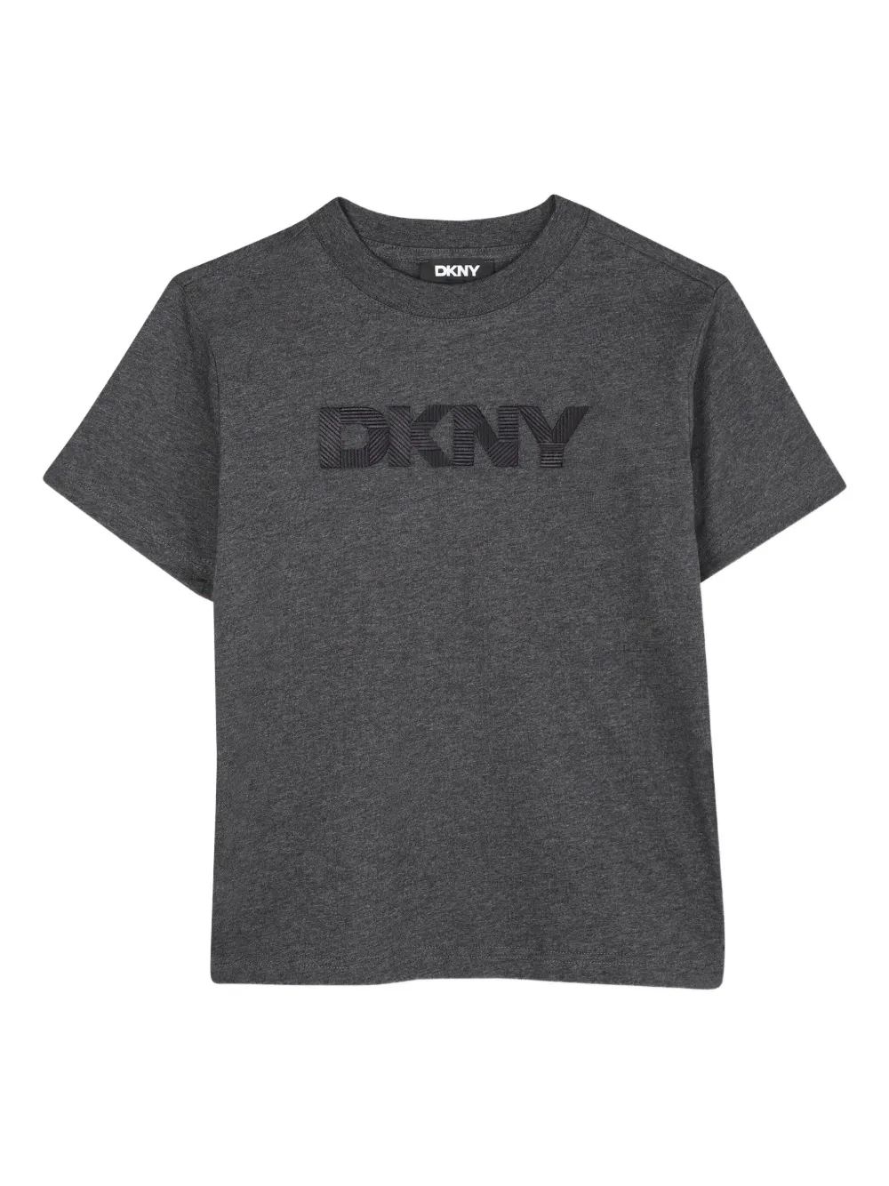 

Футболка с логотипом Dkny Kids, серый