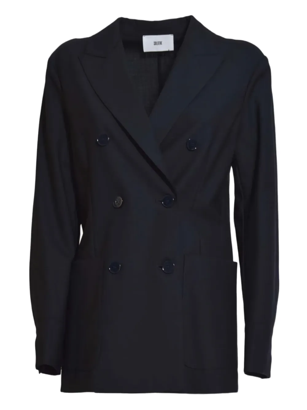 

Двубортный пиджак Solotre, синий