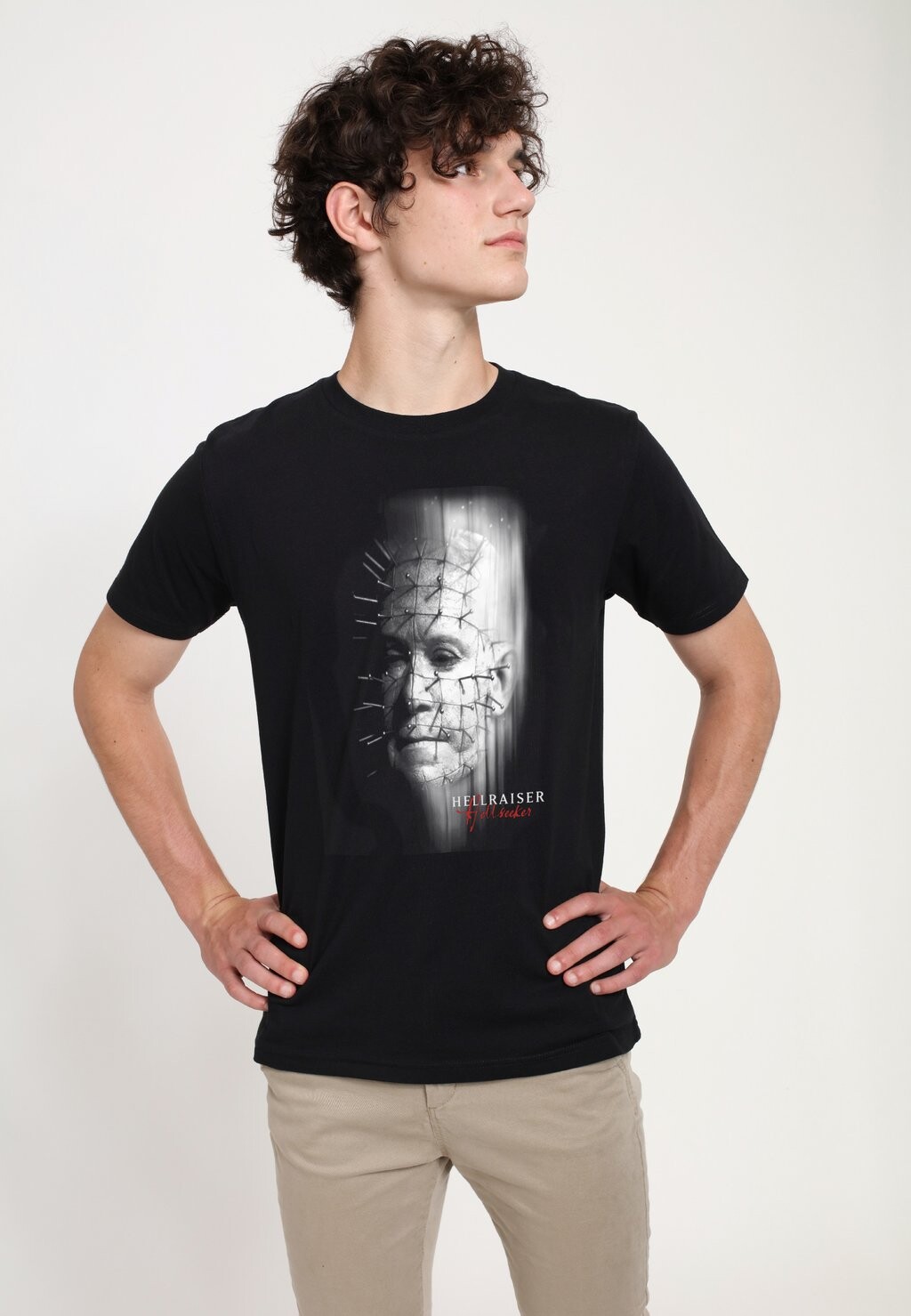 

Футболка с принтом HELLRAISER SEEKER Henry Tiger, черный