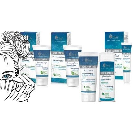 

AVA Acne Control Professional Point Дневной/Ночной Крем для Умывания и Пилинга Тоника для Лица Ava Laboratorium