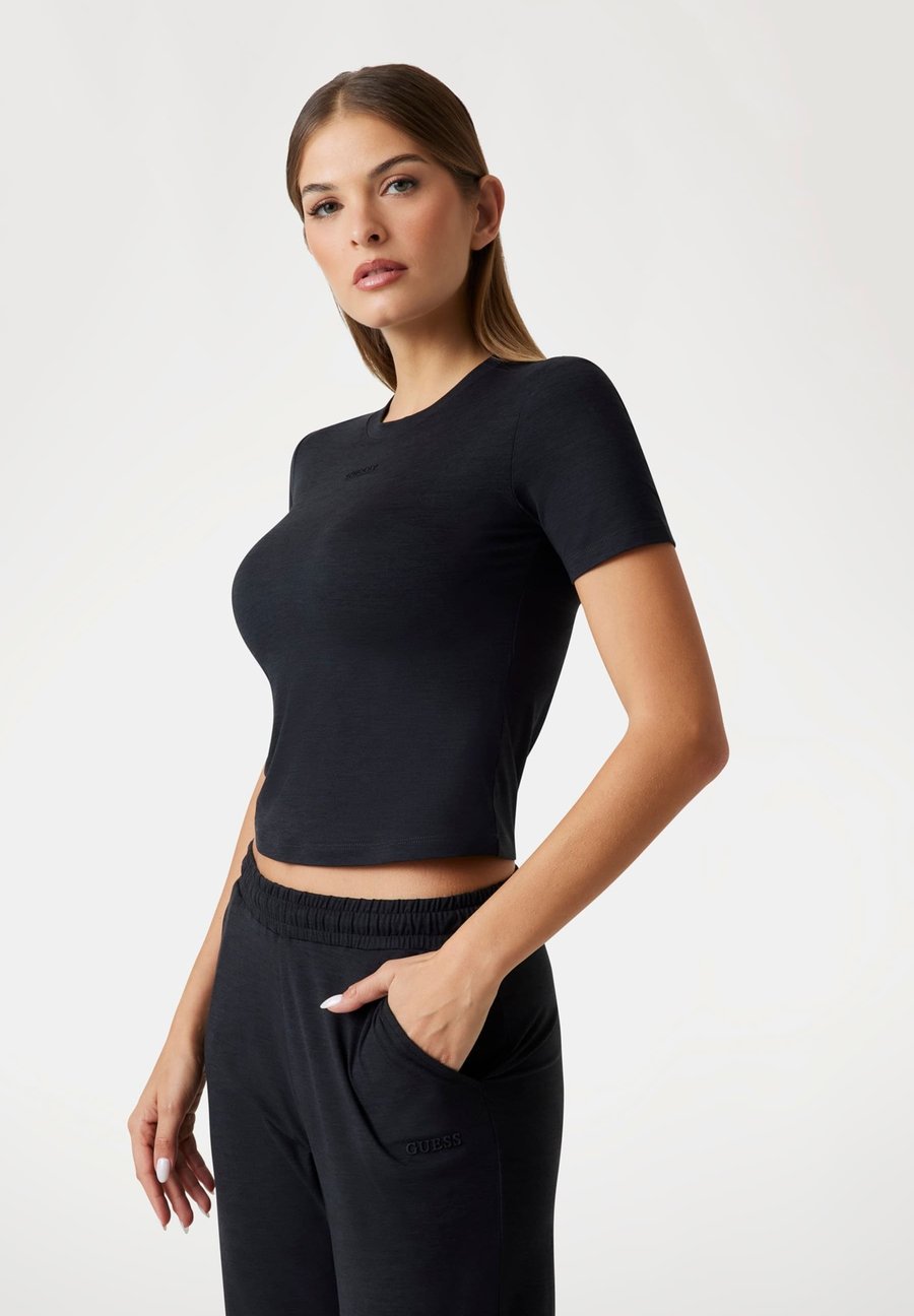 

Футболка Guess Basic T-shirt, Schwarz/Black