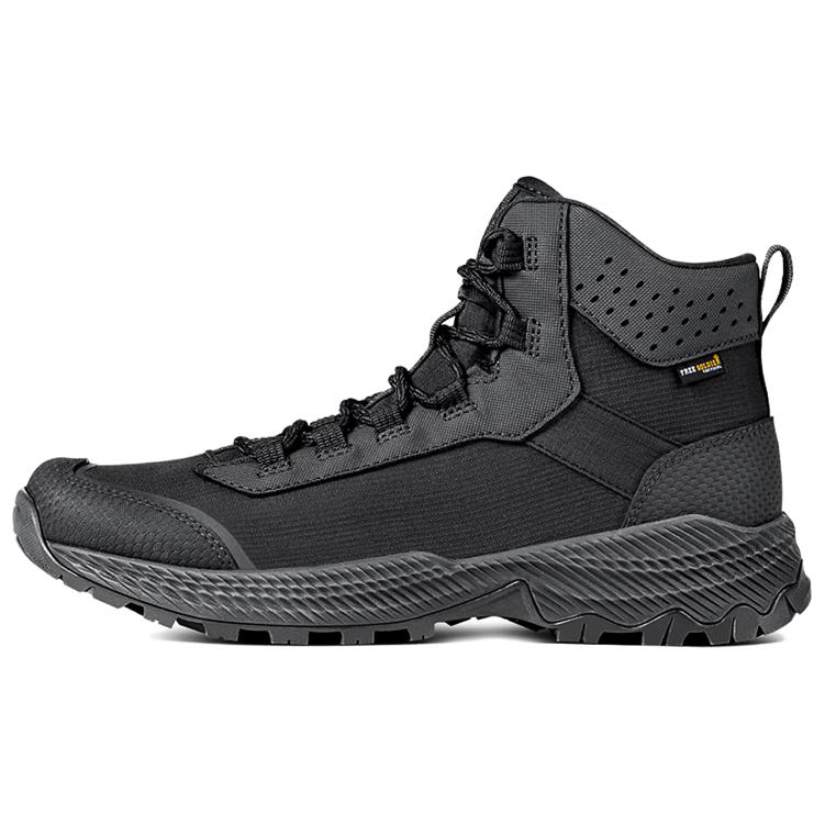

FFREE SOLDIER Амортизирующие и дышащие полувысокие треккинговые ботинки Unisex коричневые-черные, цвет Black