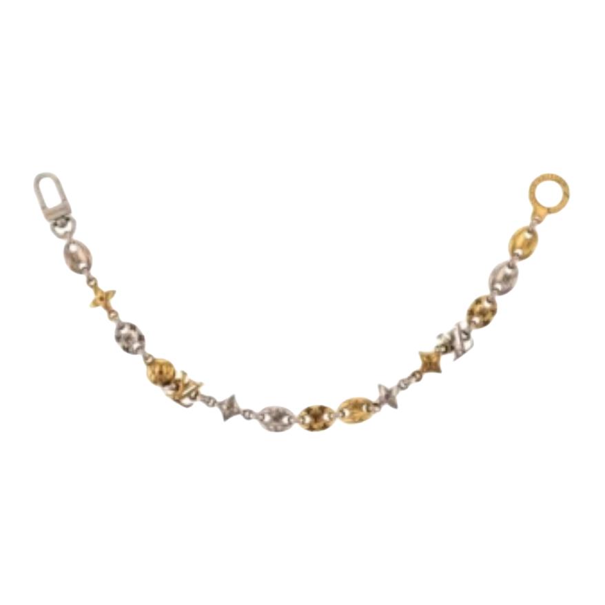 

LOUIS VUITTON Любовь Любовь Цепной ремень в морском стиле, Palladium/gold