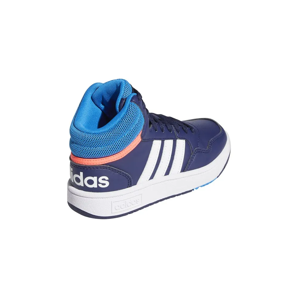 Кроссовки adidas Hoops Mid 3.0, синий — фото 4