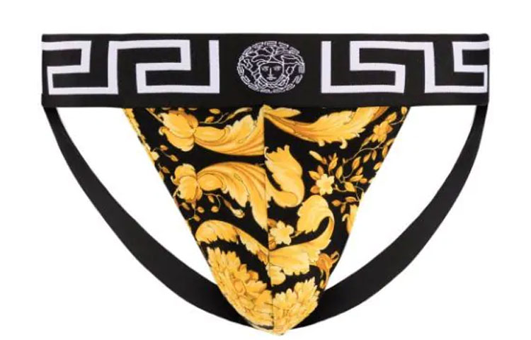 

VERSACE Трусы мужские, 1 шт., черные
