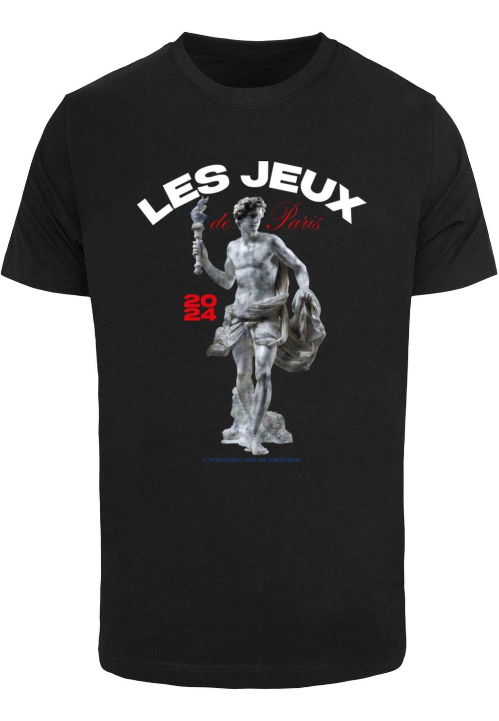 

Футболка с принтом LES JEUX DE PARIS TEE Mister Tee, черный