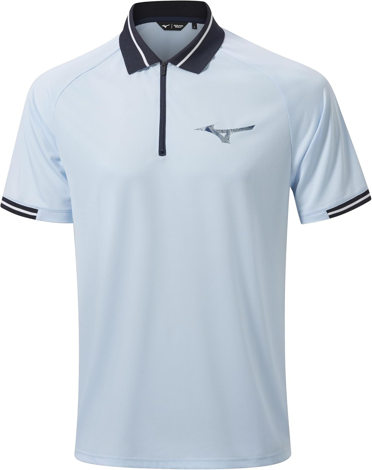 

Мужская одежда для гольфа Mizuno E2GAB002, гладкий воротник-поло, рубашка с коротким рукавом, глобальная модель, технология Move Tech