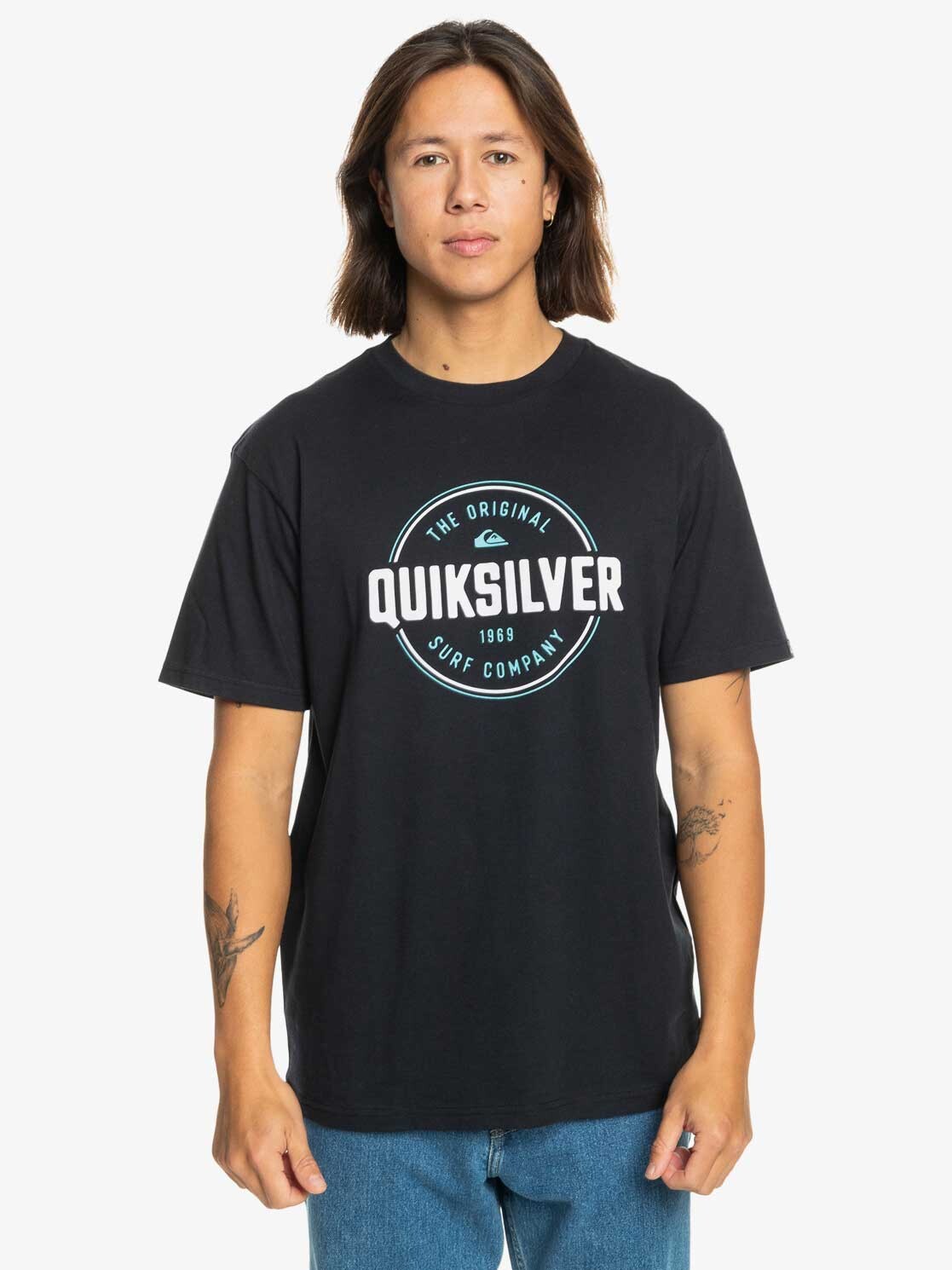 

Футболка Quiksilver CIRCLE UP SS, черный