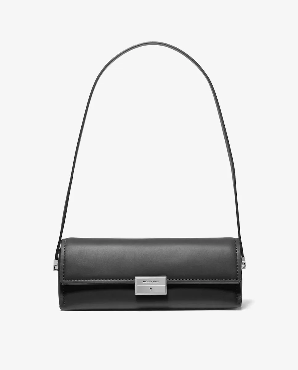 

Сумка через плечо из кожи Ludlow Michael Michael Kors, черный