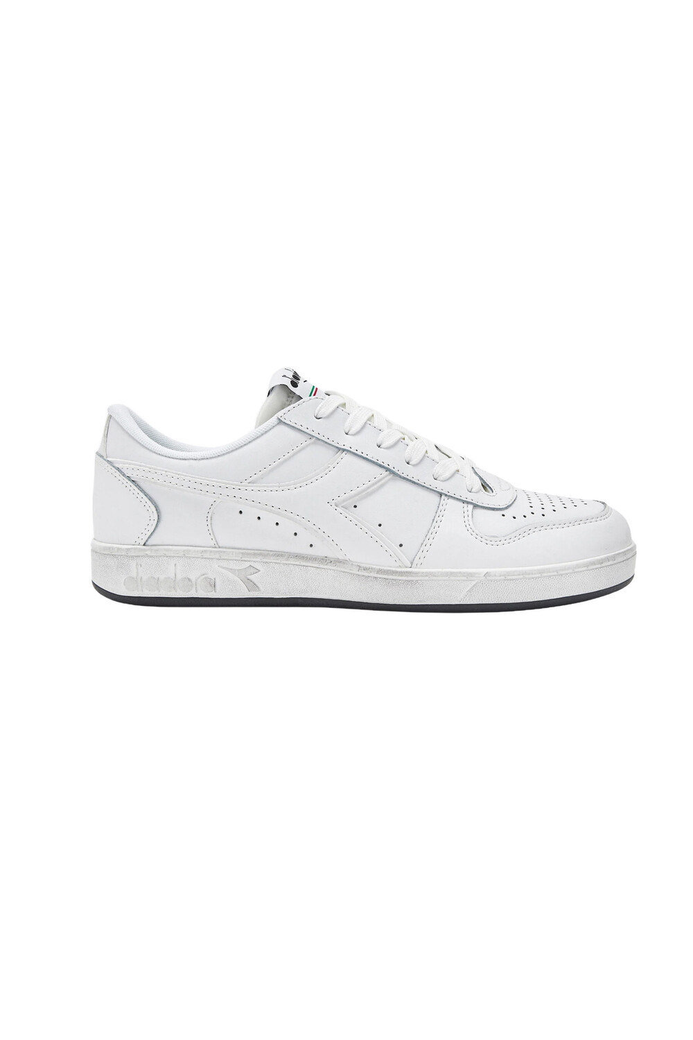 

Кроссовки мужские Diadora кожаные с перфорацией, белый