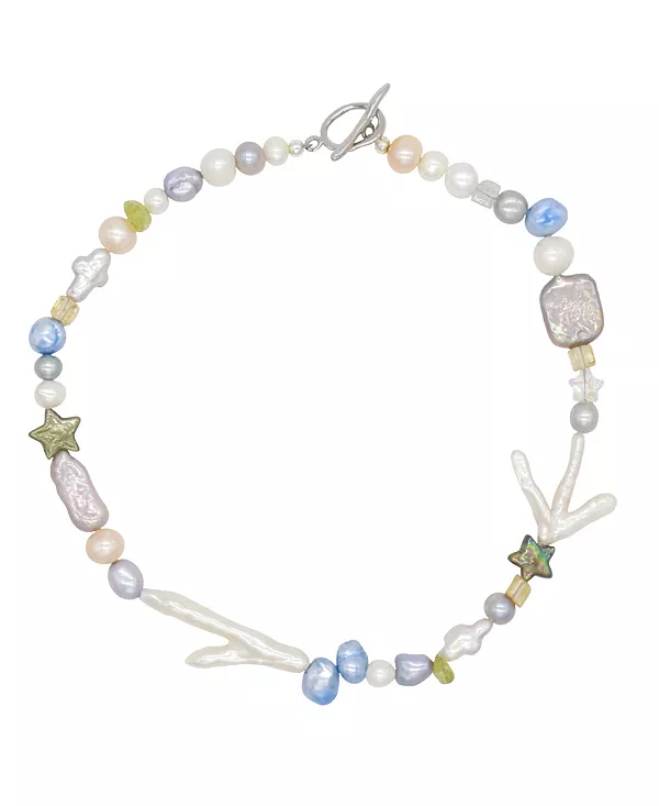 

Ожерелье из разноцветного жемчуга неправильной формы 15 дюймов Velvet Luna, multicolor