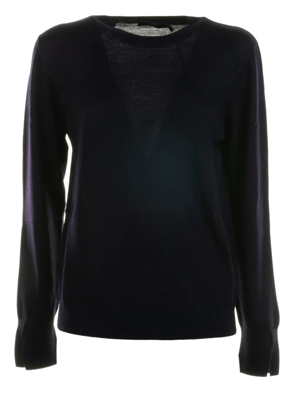 

Джемпер с круглым вырезом и длинными рукавами Seventy, синий