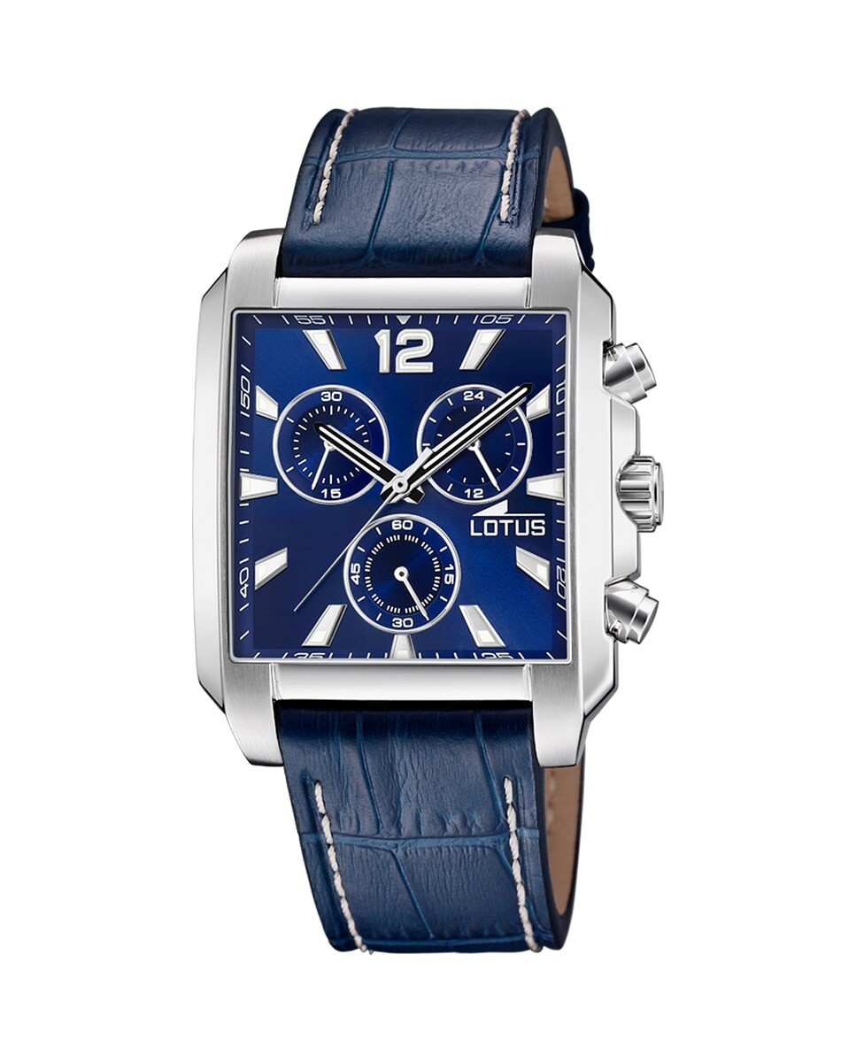 

Мужские часы 18851/2 Chrono из синей кожи LOTUS, синий