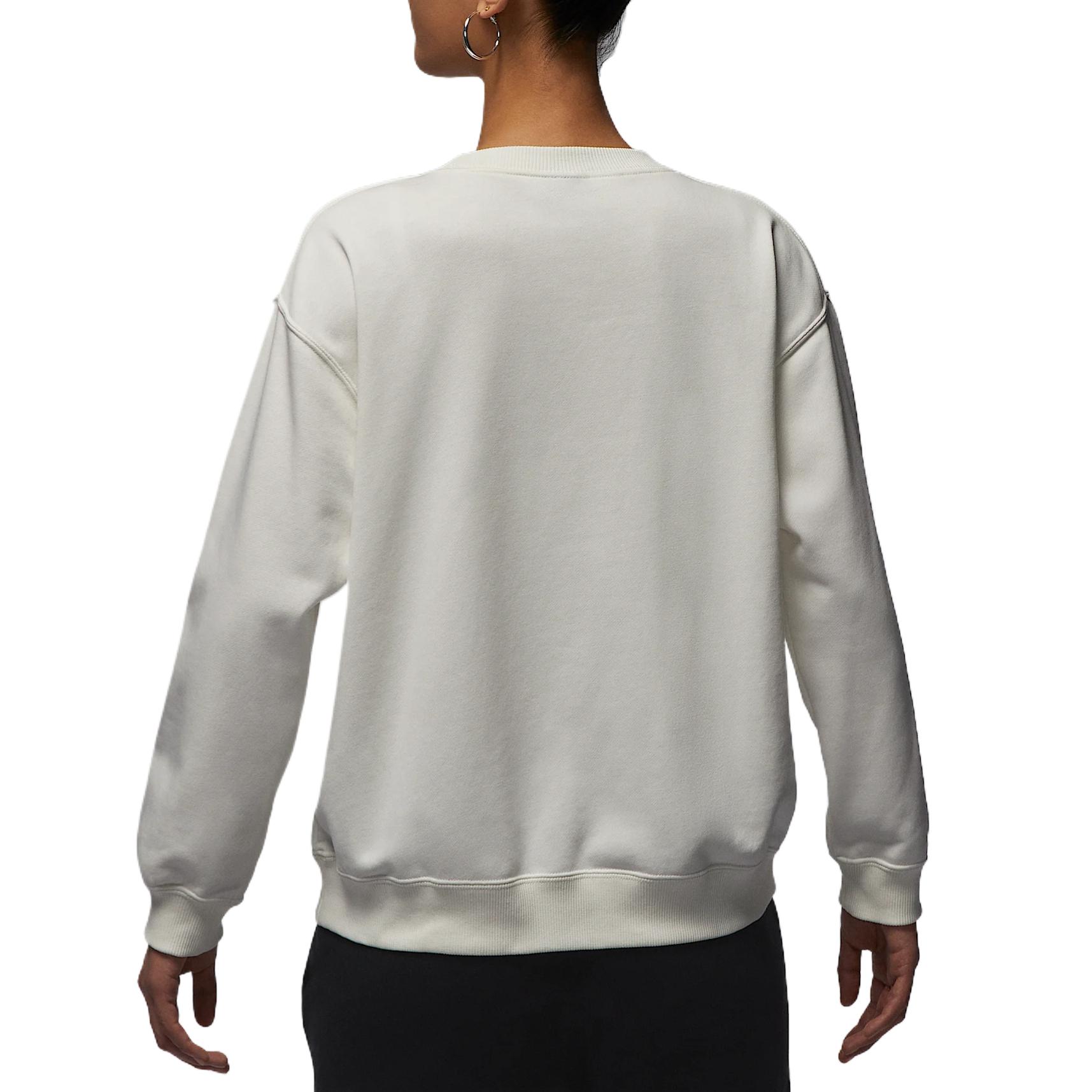 Jordan Толстовка Jumpman Brooklyn Fleece SS25 женская sail white — фото 4