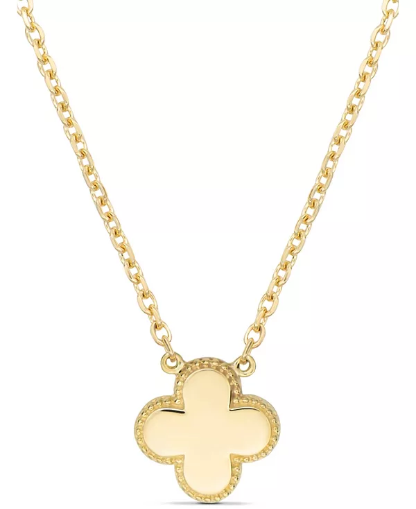 

Цепочка-Клевер из 14-каратного золота, длина 16–18 дюймов, вес около 4,0 граммов Devata, gold