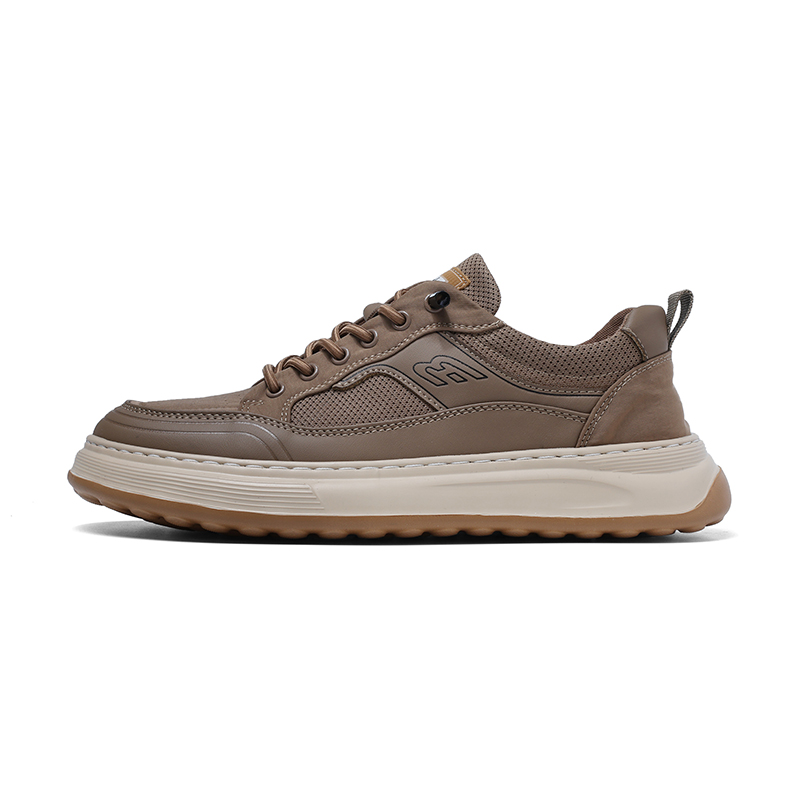 

EDENBO Мужские низкие скейтерские кроссовки абрикос, цвет Apricot