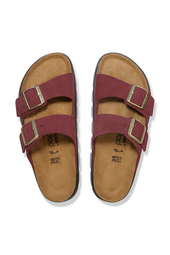 Шлепанцы Arizona Chunky x Papillio Birkenstock, красный — фото 3