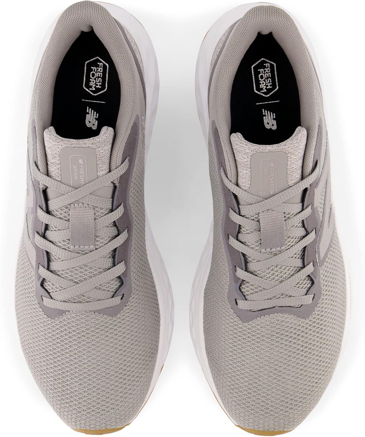 Кроссовки для бега New Balance Men's Fresh Foam Arishi V4, Marblehead/Castlerock/Silver Metallic — фото 4