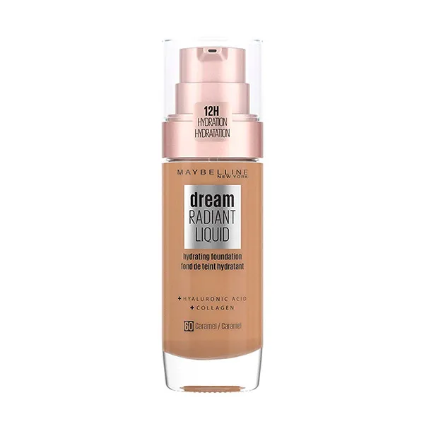 

Увлажняющая основа под макияж Dream Radiant Liquid Maybelline New York, цвет caramel