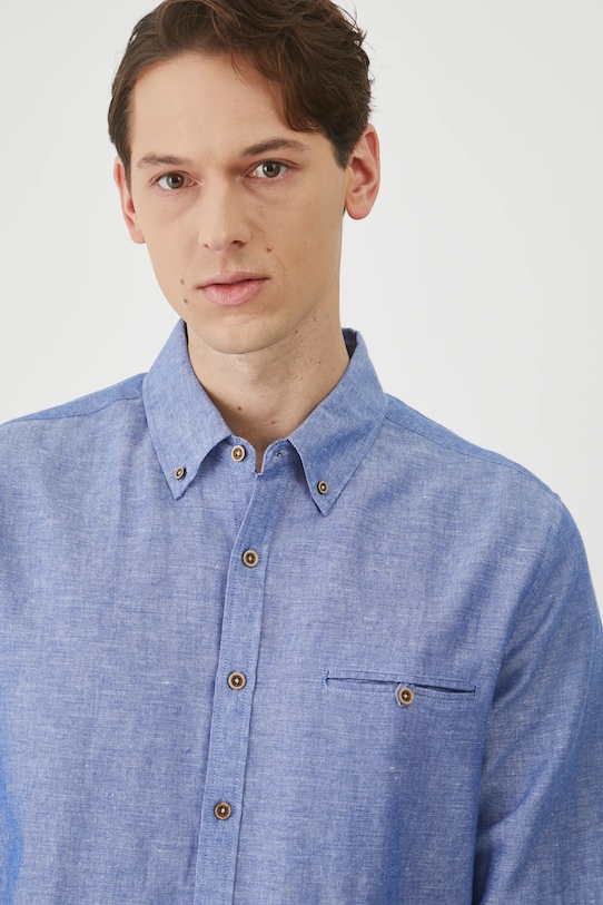 

Льняная рубашка Medicine, синий