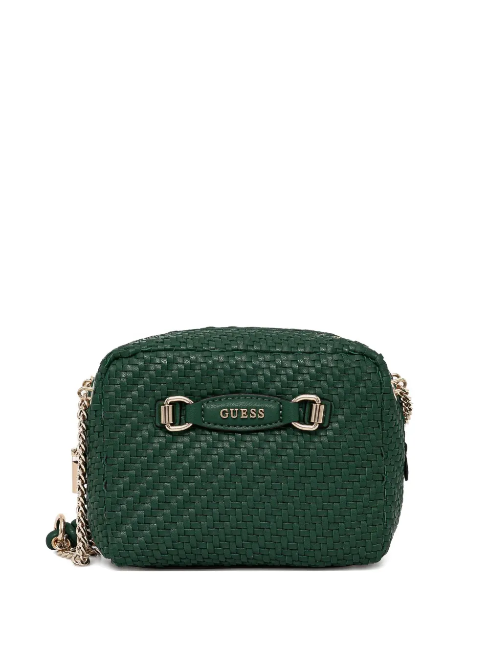 

Плетеная сумка через плечо GUESS USA, зеленый