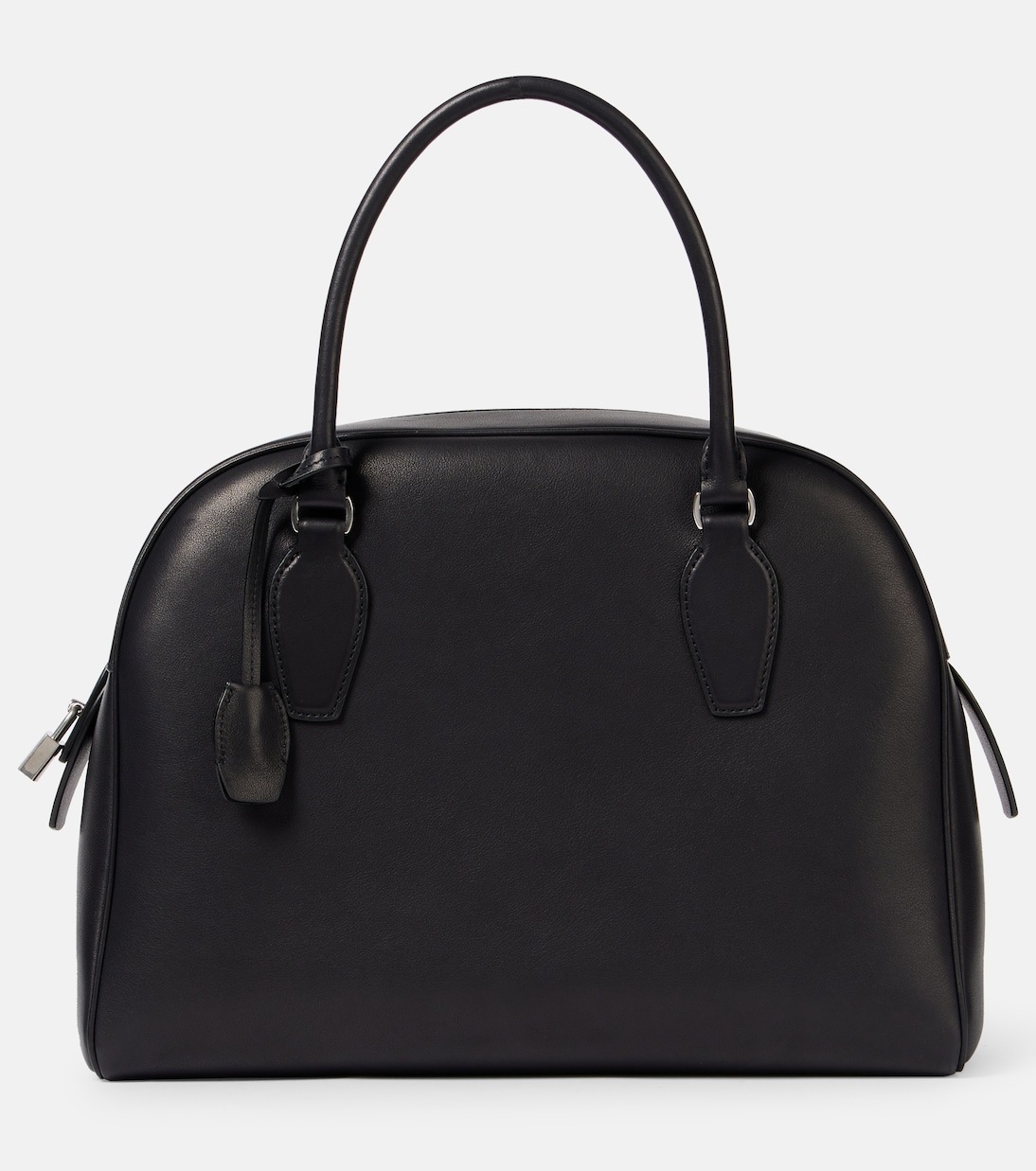 

Сумка-тоут из кожи India Medium The Row, Black Ans