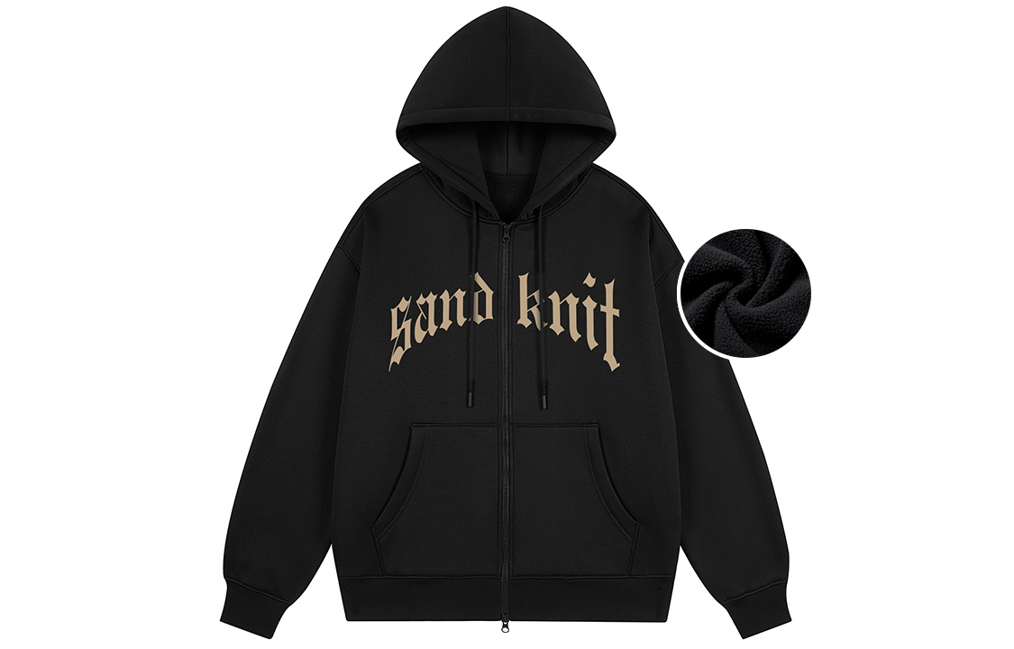 

Зимняя утепленная толстовка Unisex SandKnit, Хаки