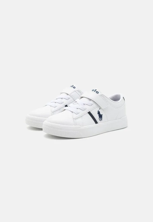 Кроссовки унисекс frazier Polo Ralph Lauren, White/Navy — фото 2