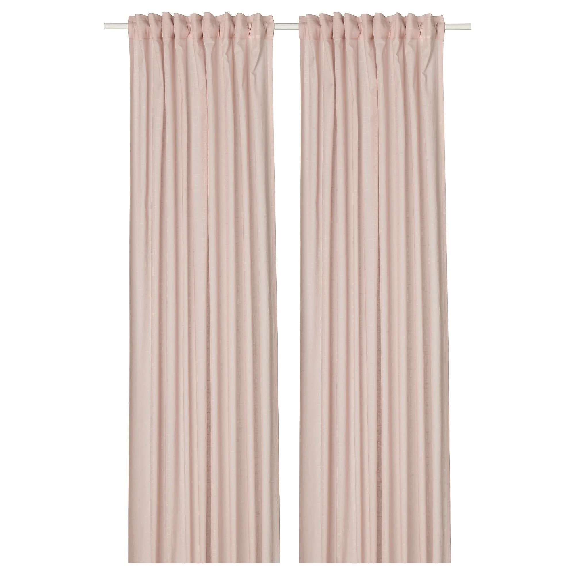 

Прозрачные шторы, 1 пара, розовые, 145х300 см, SILVERLÖNN IKEA