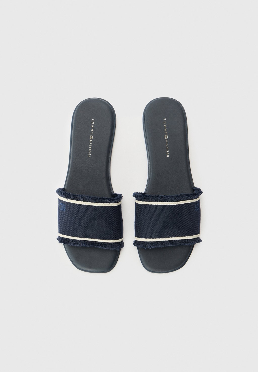 Мюли Tommy Hilfiger, синий — фото 4