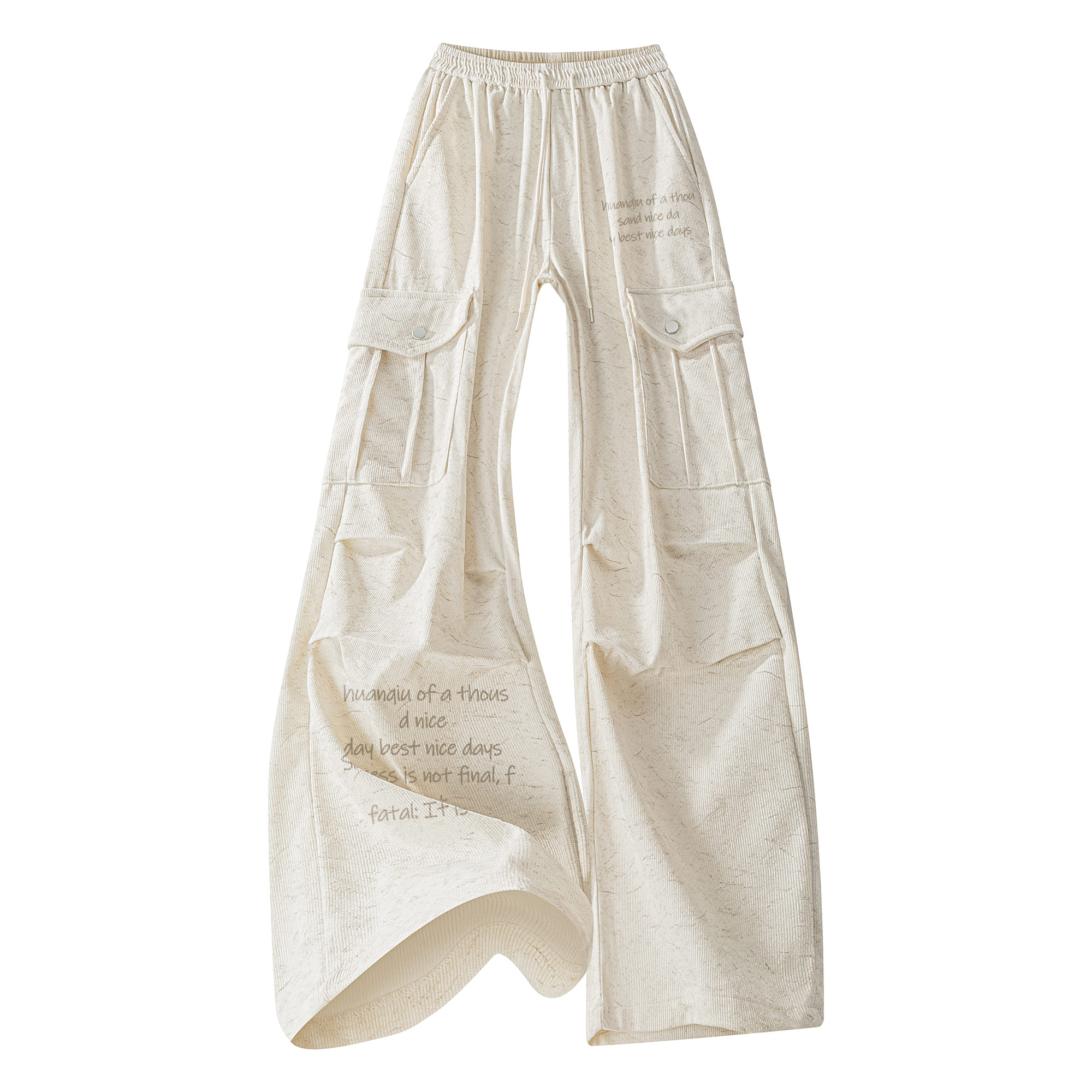 

Кargo-брюки Unisex Moderate HUANQIU, бежевый