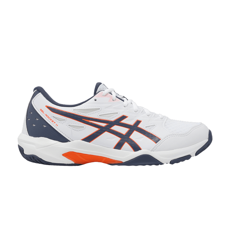 

Кроссовки Gel Rocket 11 2E Wide 'White Indigo Fog', белый