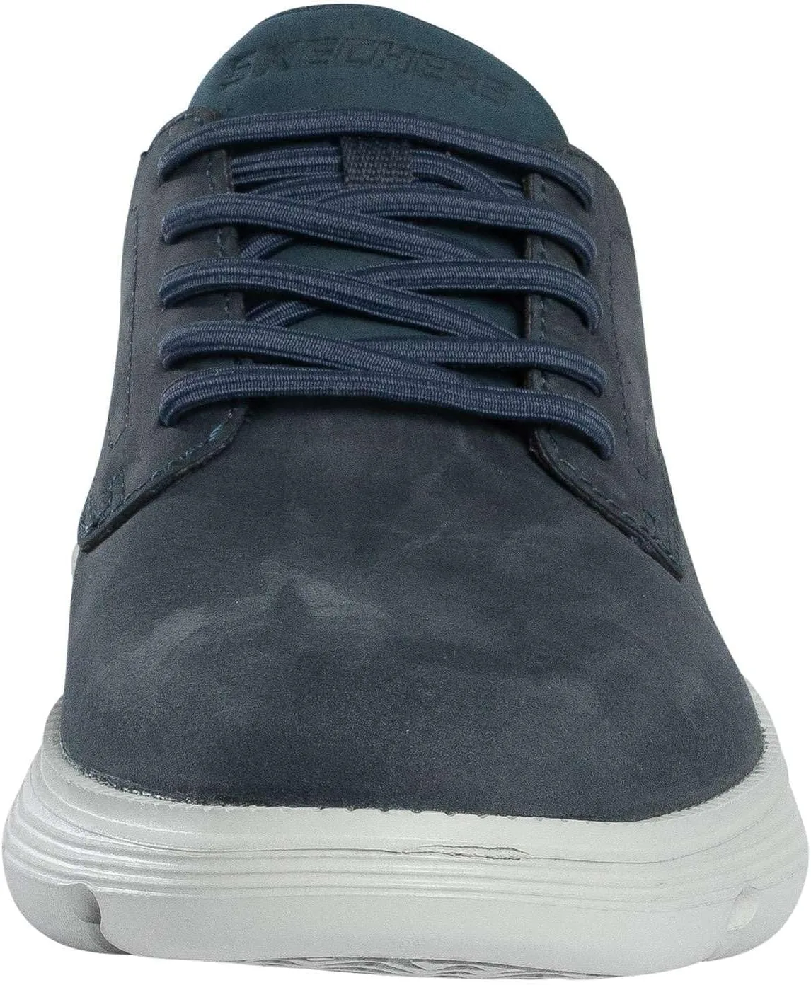 Мужские повседневные лоферы Skechers Garza Gervin, темно-синий — фото 4