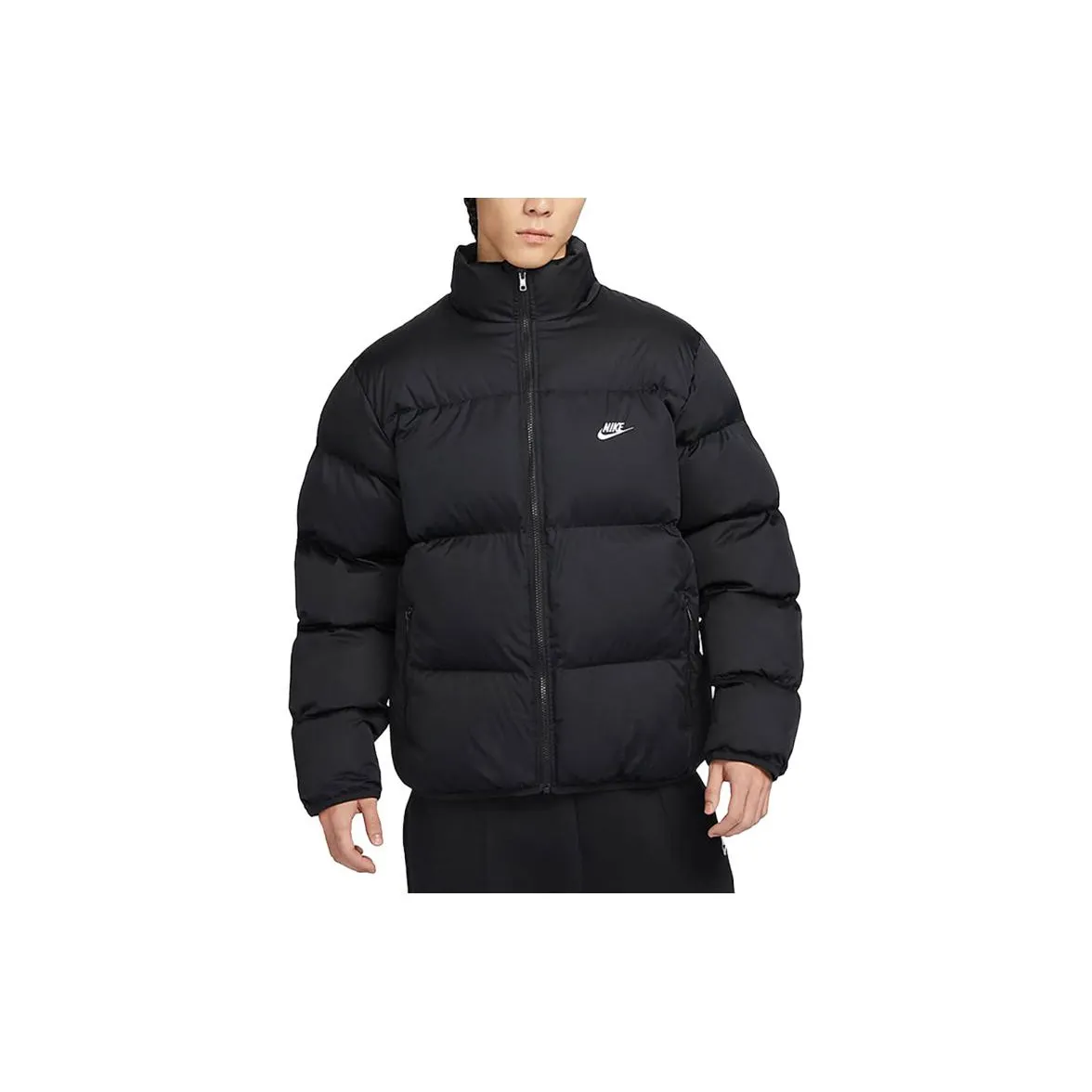 Nike Пуховик Sportswear Club Black для подростков — фото 4