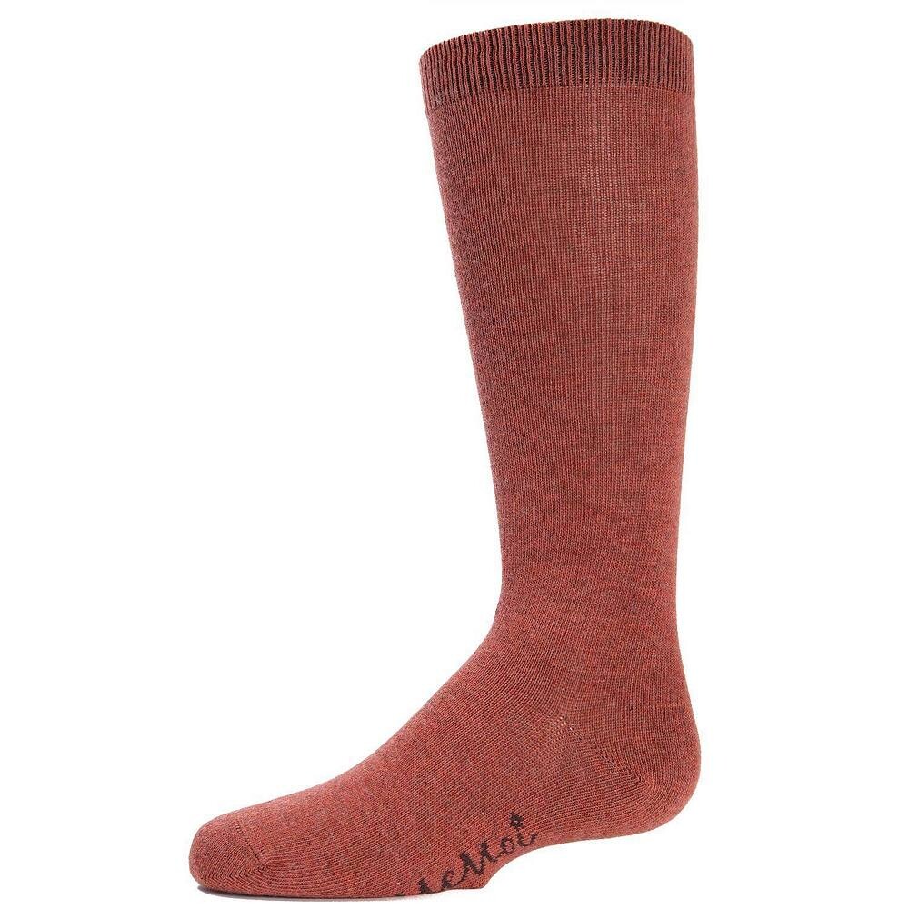 

Базовые носки до колена из смеси хлопка унисекс MeMoi, цвет Rust Heather