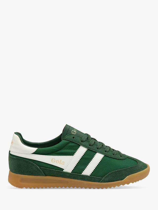 

Классические кроссовки на шнуровке tornado Gola, цвет Evergreen/Off White