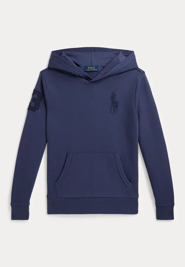 Толстовка big pony из французского махрового трикотажа 714y Polo Ralph Lauren, Light Navy
