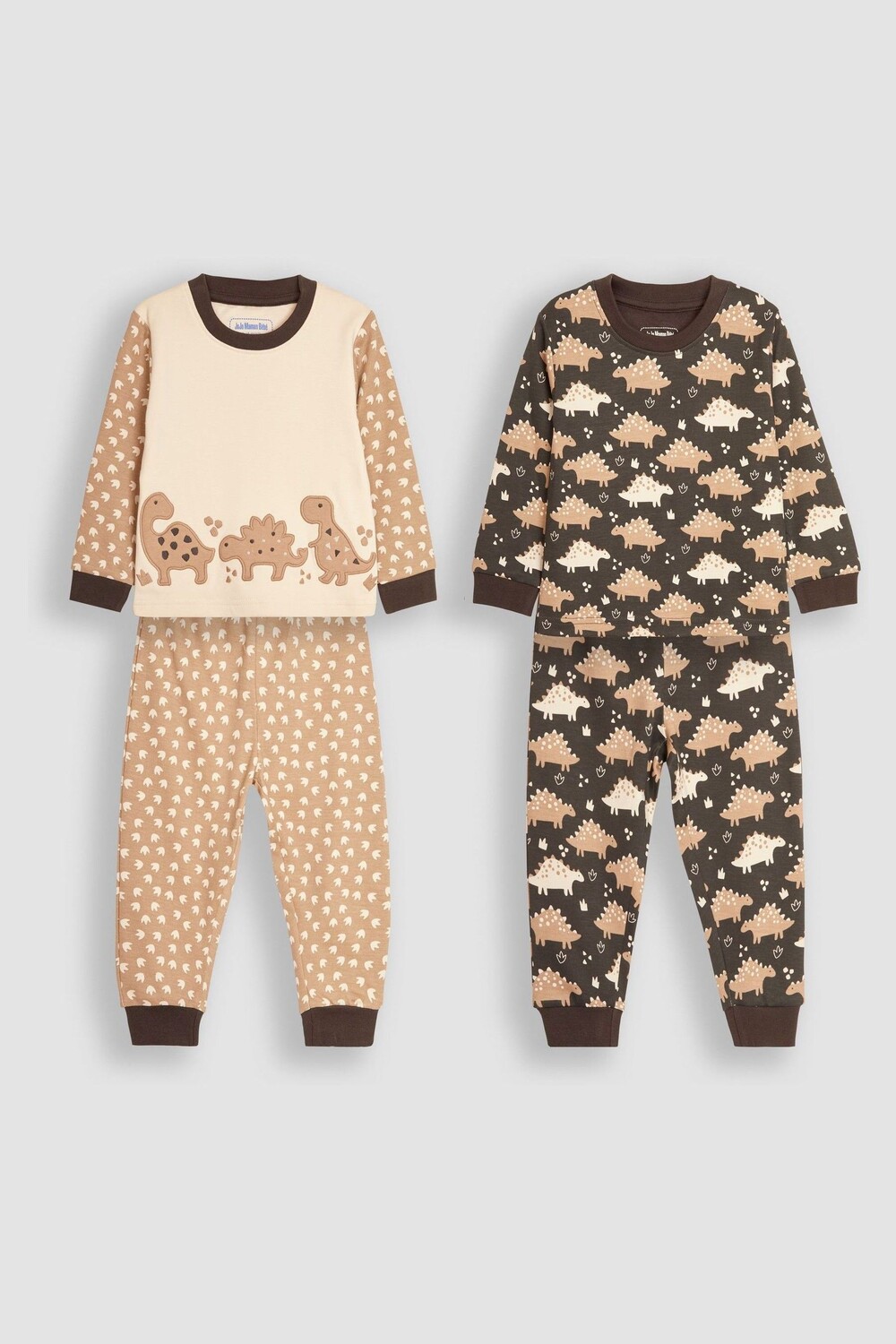 

2 пижамы из хлопка Jojo Maman Bébé, бежевый