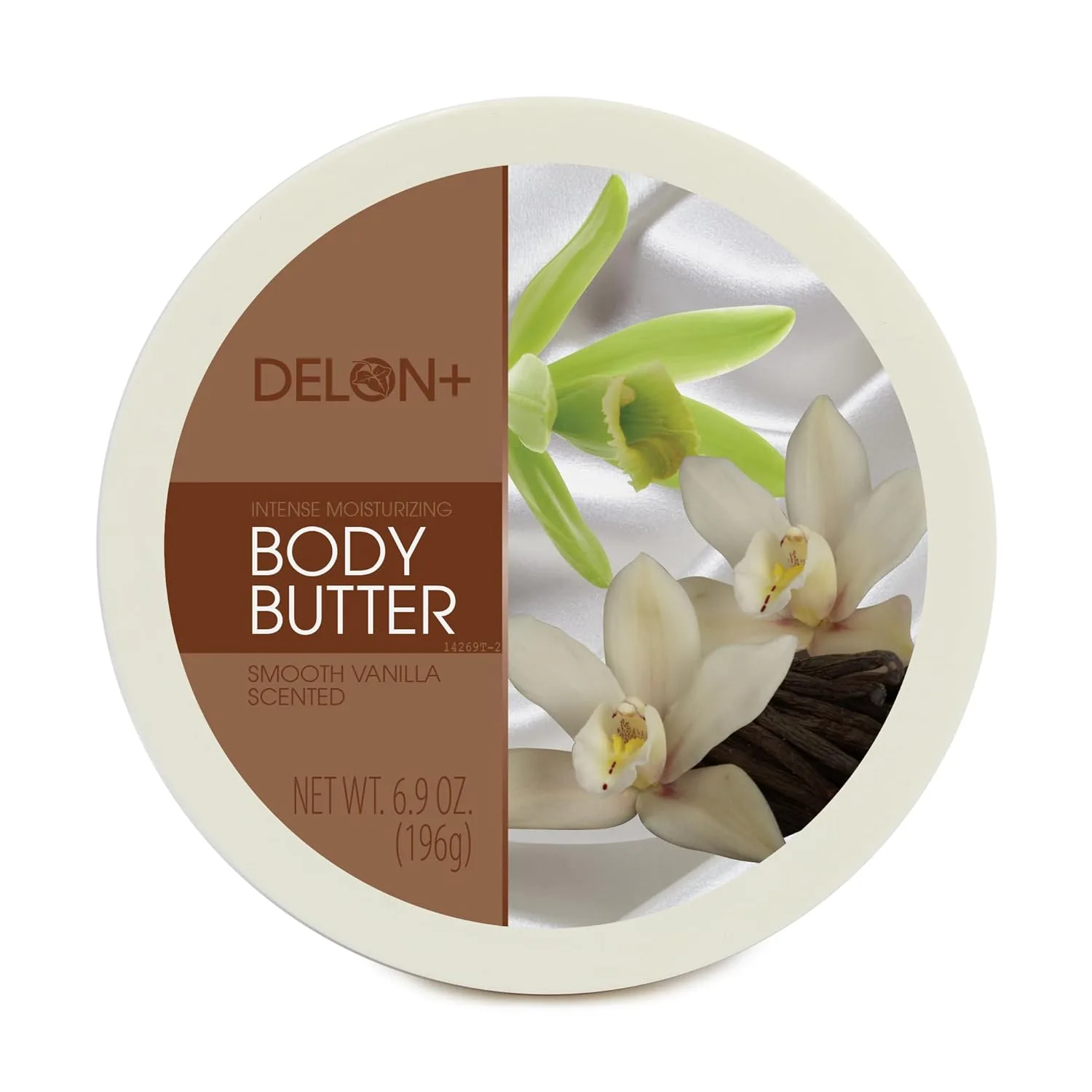 Увлажняющее масло для тела DELON Intense Moisturizing Body Butter, со вкусом нежной ванили и маслом ши, 170 г (упаковка из 4 шт.) 51,2 мл (4 шт.) — фото 2