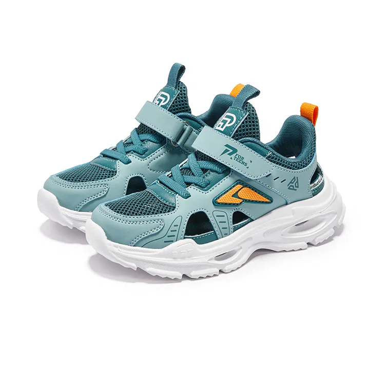 Кроссовки низкие дышащие быстросохнущие 7-PE Минерально-голубой/Белый — фото 4