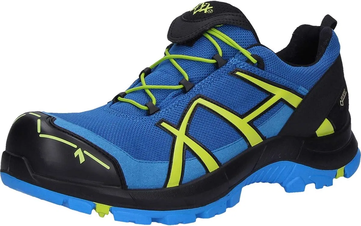 Вставки для защитной обуви Haix, низкие ботинки Black Eagle Safety 40 Low/Blue-Citrus