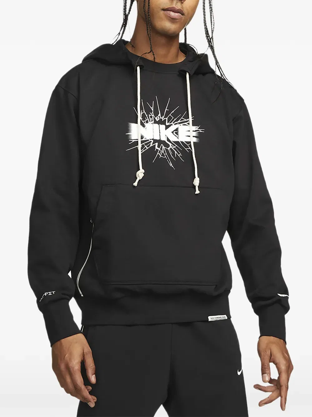 Стандартная толстовка Dri-fit Nike, черный