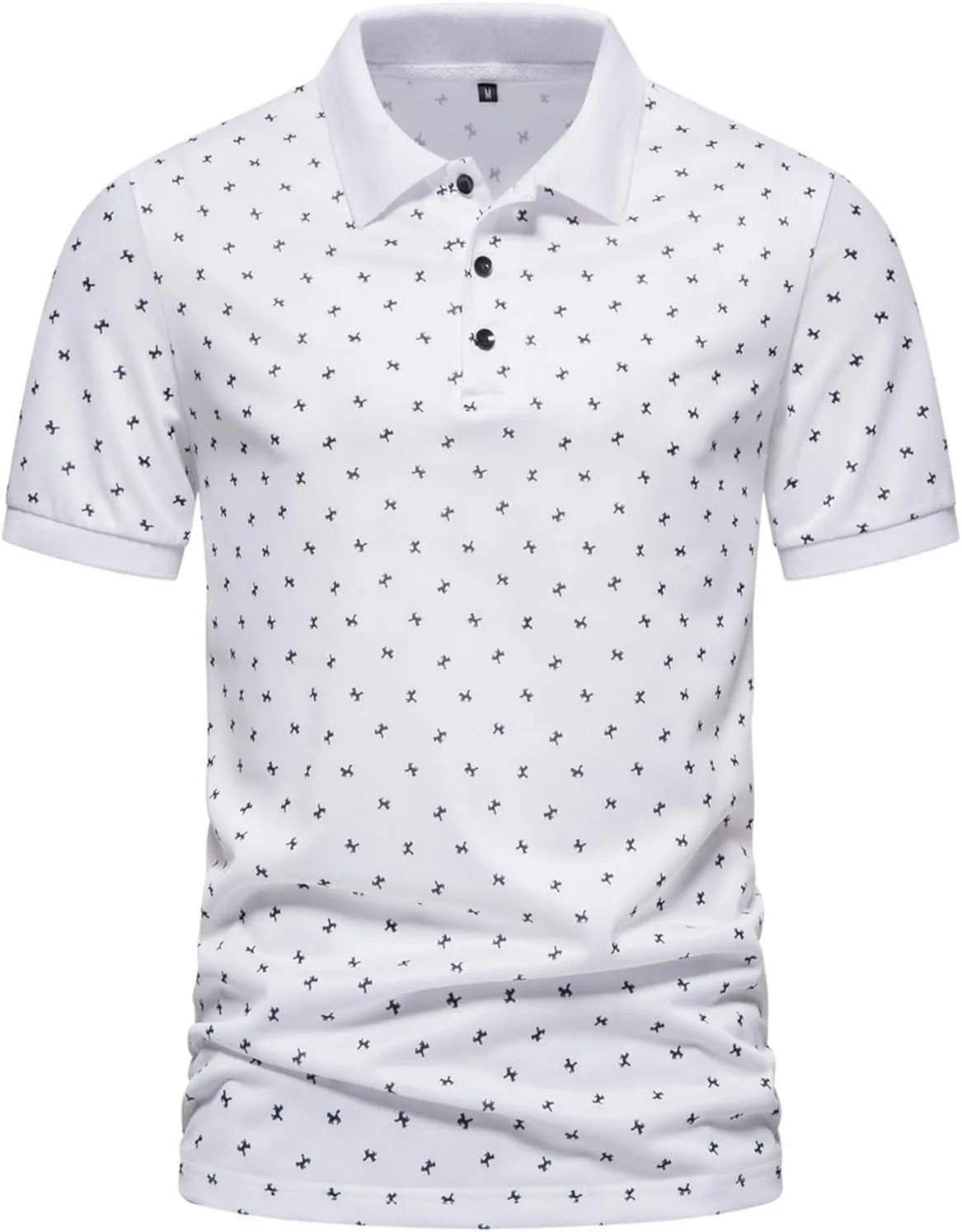 

Мужская поло с коротким рукавом и принтом EOSKLAUDS