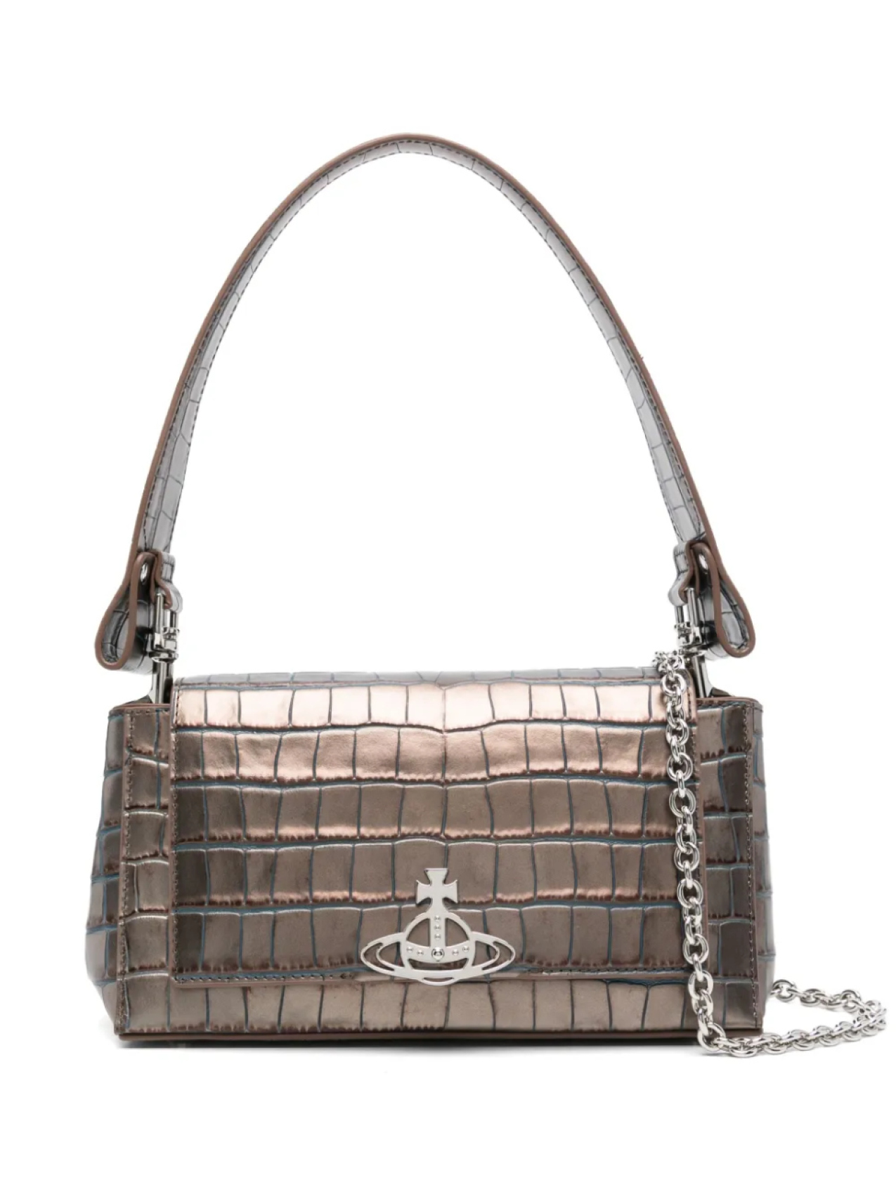

Vivienne Westwood средняя сумка через плечо Hazel, коричневый